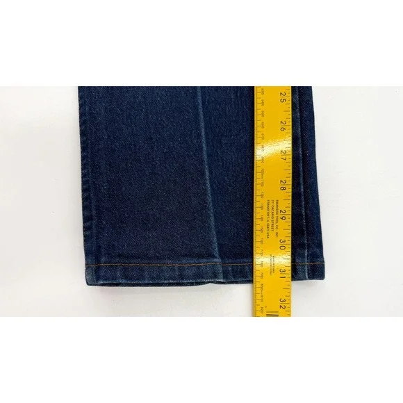 Vintage Wrangler Jeans Mens 34 Blue Denim 936DEN Made in USA Cowboy Cut Slim Fit